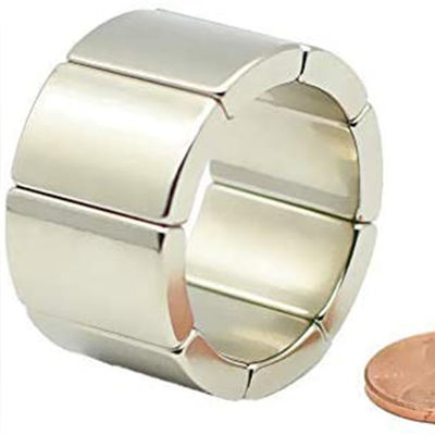 13200 Gauss aangepast ontwerp Permanent Neodymium Magnet Rotor voor motor