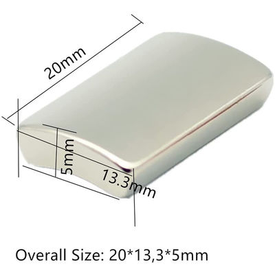 13200 Gauss aangepast ontwerp Permanent Neodymium Magnet Rotor voor motor