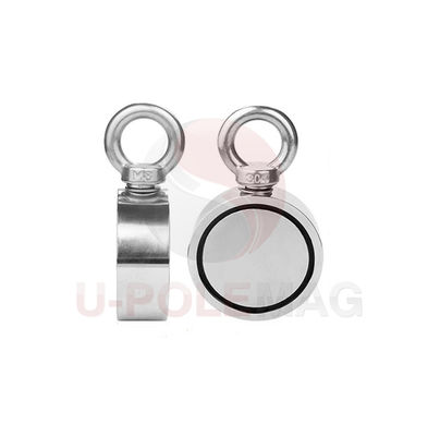 2.75&quot; zeldzame aard neodymium vismagneet met 1000lbs sterkte en touwen verstrekt