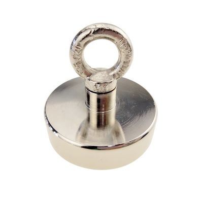 NeFeB Fe37 550 lbs Sterke magneetvisserij met M10 draad en schroefgat POTN08-75