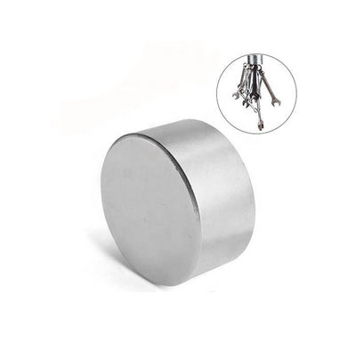 NiCuNi-gecoat D50x20 Sterk gesinterd zeldzame aard 1 Tesla Permanente magneet voor sensoren