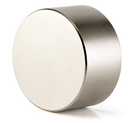 NiCuNi-gecoat D50x20 Sterk gesinterd zeldzame aard 1 Tesla Permanente magneet voor sensoren