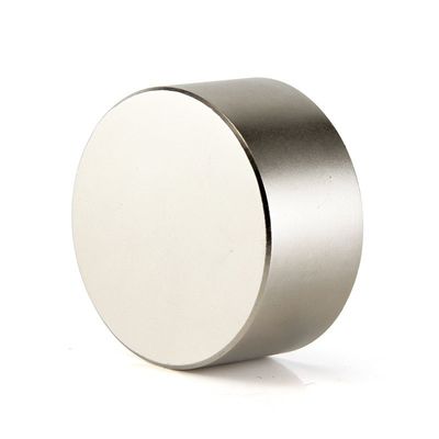 NiCuNi-gecoat D50x20 Sterk gesinterd zeldzame aard 1 Tesla Permanente magneet voor sensoren