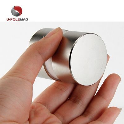 Maximale werktemperatuur 60 °C Ronde schijf Sterke dunne permanente neodymiummagneten