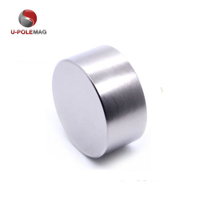 191 g Gewicht N52 Zilveren schijfmagneet Neodymium D40x20mm met axiale gemagnetiseerde richting