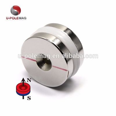 148 LBS 67 KG Trekkracht Zeldzame aarde POT Magneet met oogbout D48mm en hoge tolerantie