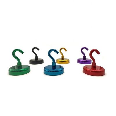 Neodymiummagneet Decoratieve potmagneet met haak D10mm-75mm en krachtige magnetische haak