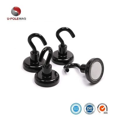 Neodymiummagneet Decoratieve potmagneet met haak D10mm-75mm en krachtige magnetische haak