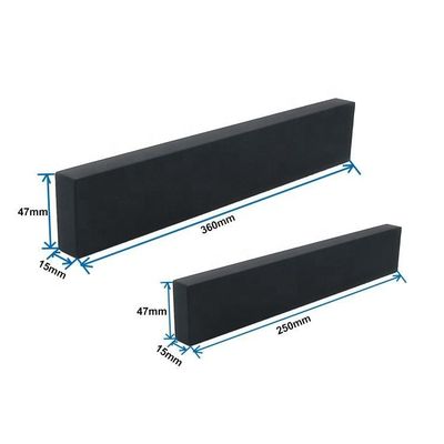 Verbeter uw keuken met onze duurzame magnetische messenhouder van roestvrij staal/rubber