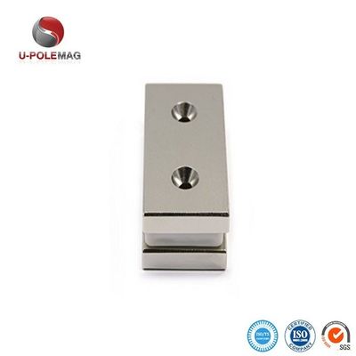 Industriële magneet N35 Countersunk Hole 5mm Block Sterke zeldzame aardmetalen Neodymiummagneten