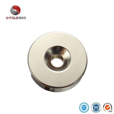 Magneet van neodymiumkwaliteit, gereed voor verzending, met axiale magnetische richting en diameter 15 mm