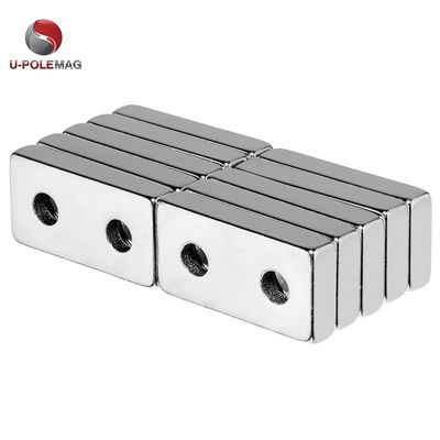 Permanente Neodymium rechthoekige magneet 25,4 x 12,7 x 6,35 mm met sterke magnetische kracht