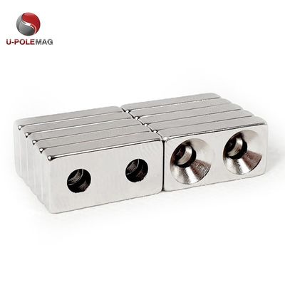Permanente Neodymium rechthoekige magneet 25,4 x 12,7 x 6,35 mm met sterke magnetische kracht