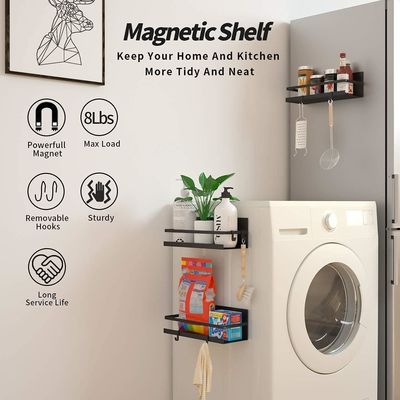 Op maat gemaakte magnetische kruidenrek voor dranken in koelkast Ruimtebesparende organisator