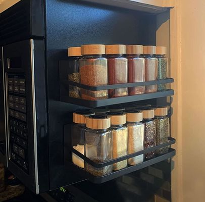 Op maat gemaakte magnetische kruidenrek voor dranken in koelkast Ruimtebesparende organisator