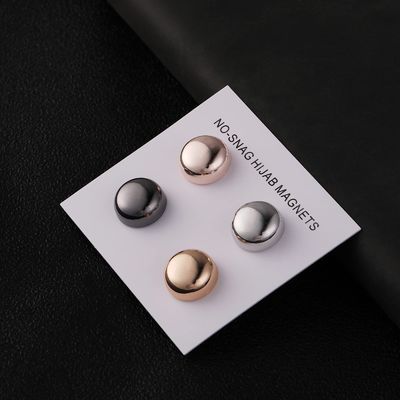 12mm legering NdFeB magneet No-Snag Multi-Hijab magneet voor moslim sjaal in meer dan 40 kleuren