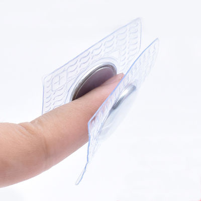 Permanent verborgen zak sluiting bevestigingsmiddel Magnetische knop in PVC voor handtas kleding