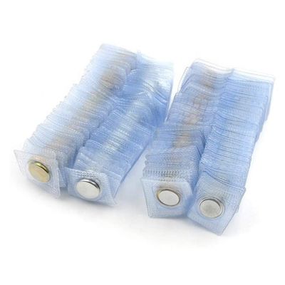 Zink PVC coating staal verborgen onzichtbare naai magnetische knop voor kleding