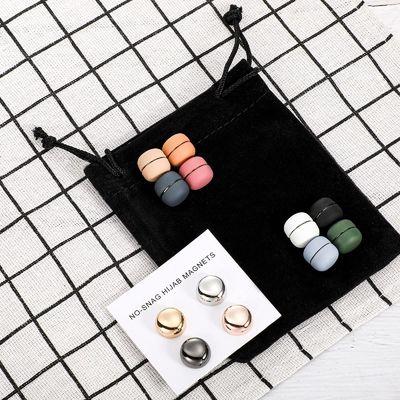 Sterke niet-snag Hijab Magnet Pins Multi- Magnetische Pins Pot / Cup Shape Axial Orientatie