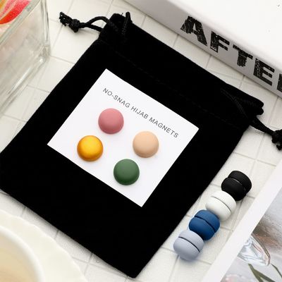 Ronde Magnetische Hijab Pins Sterkste Multi Magnet Voor Vrouwen Moslim Hoofddossen