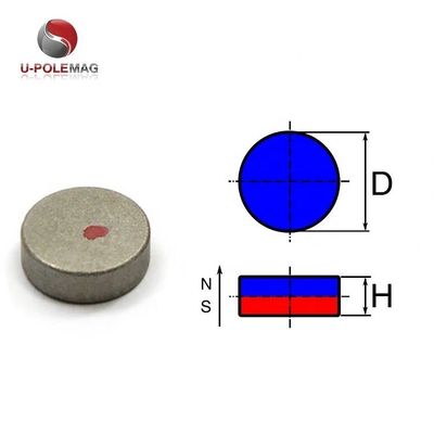25 mm Dia SmCo Magnet Block Klasse YXG-30 voor isolatie-magnetische toepassingen