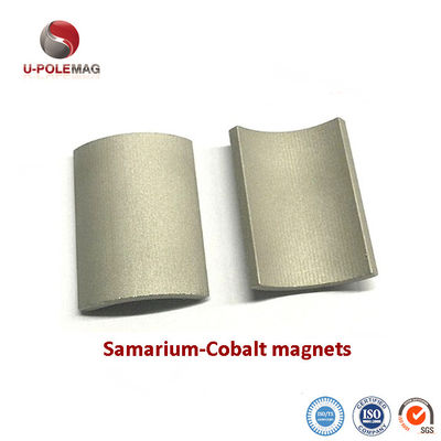 Geen plating SmCo motormagneet gemaakt van Samarium Cobalt voor boogtoepassingen