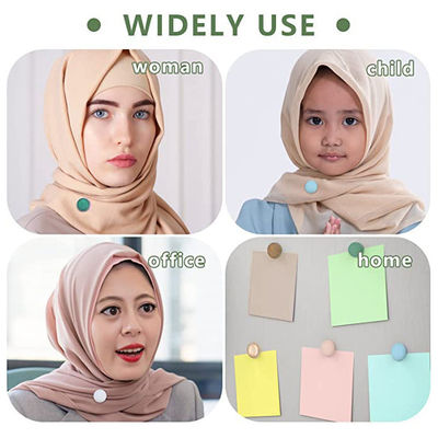 50 stuks A4 zonder Snag Hijab Magneten Sterkste Magnetische Pins voor Vrouwen Kleding