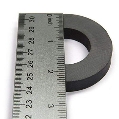 Op maat gemaakte D61xd32x9mm Keramische Y35 luidspreker Magnet Ferrite zonder coating