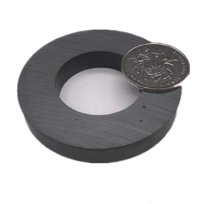 ±0,05 mm Tolerantie D200x110x20 mm C8 Ferriet Ring Magnet voor luidsprekerverwerkingsdienst