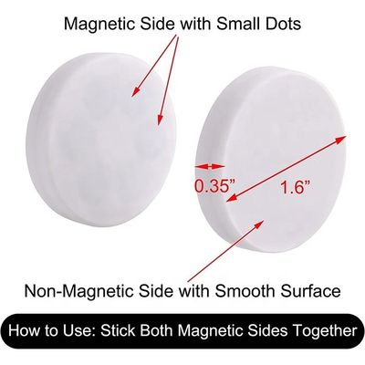 Herbruikbare industriële magneet douchegordijnen Gewichten met sterke magnetische buckle clip