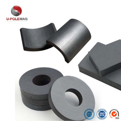 ±0,01 mm Tolerantie Volledig Ferriet Arc Keramische Curve Magnet voor Motor