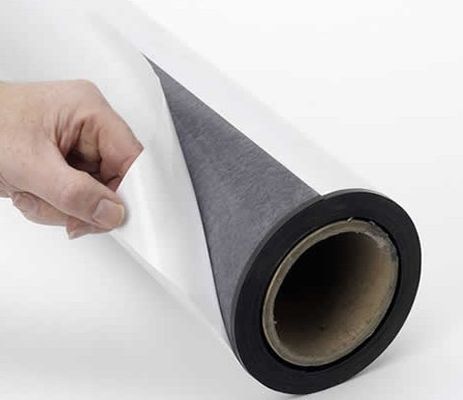 Flexible rubber magnet sheet roll met lijm voor sterke en langdurige binding