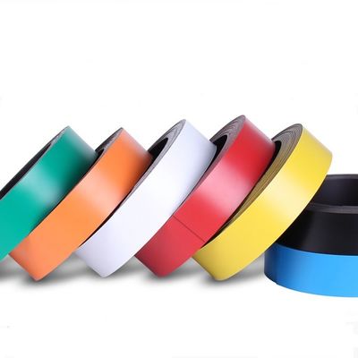 PVC zachte, flexibele, kleurrijke rubbermagneet, flexibele, magnetische plaatrol voor het drukken
