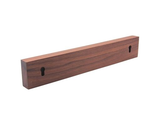 Magnetisch meshouder van walnoothout voor de wand Volledig afgesloten verzending per zee/lucht/express
