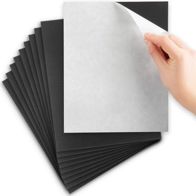 A4 rubberen magnetische plaat met zelfklevend materiaal Grootte 297*210 mm Dikte van 0,3 mm tot 2 mm