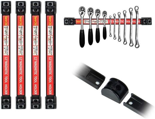 18 inch magnetische gereedschapsstaaf set A3 ferriet magneet materiaal voor georganiseerde garage opslag
