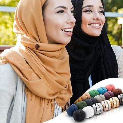 Mode Warehouse Sterke magneet Hijab Pins voor vrouwen Meerdere kleuren sjaal Magnetische Pins