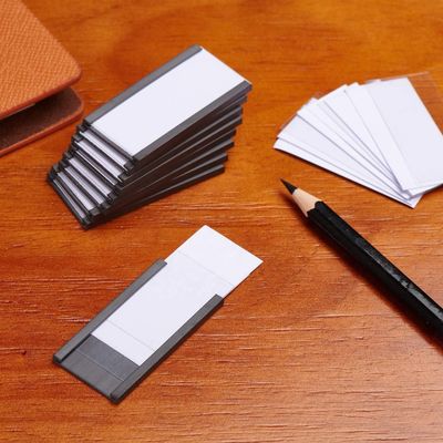 Functioneel ontwerp Magnetische C-profielkanaallabelhouders voor metalen rekken en planken