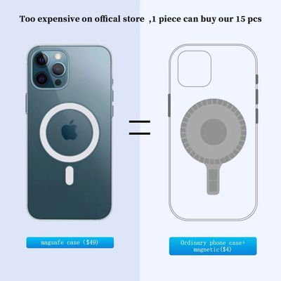 Telefoonhoes Sterke magnetische magneet voor draadloos opladen Op maat gemaakte magneet Neodymium