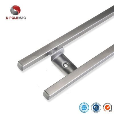 304 roestvrij staal magnetische mesbarrek met 6 haakjes en ferrietmagneet type 10 inch