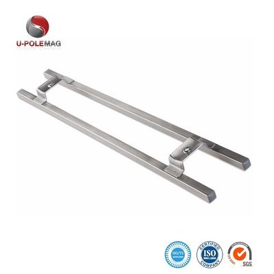 304 roestvrij staal magnetische mesbarrek met 6 haakjes en ferrietmagneet type 10 inch