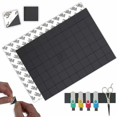 Zelfklevende isotrope flexibele magnetische band voor papiertoepassingen ROHS-gecertificeerd