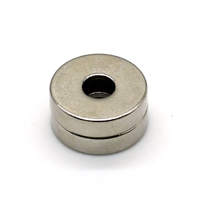 80-220 graden Celsius Ronde schijf Neodymiummagneet N52 NdFeB met Countersunk Hole