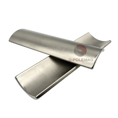 Hoogtemperatuur gebogen neodymiummagneetsegment voor industriële motor-/generatorboogvorm
