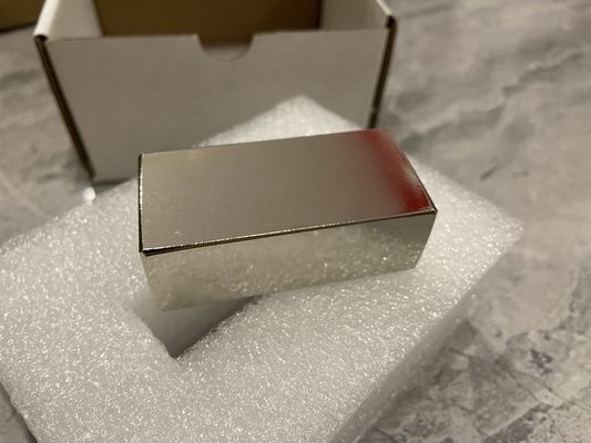 F60x30x20mm Supersterk gesinterd N52 Neodymiummagneetblok voor magnetische levitatie