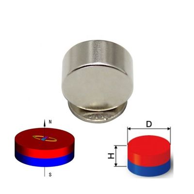 Krachtige zeldzame aardmagneet NdFeb Permanent N52 Axial Circular Neodymium Magneten D30x10mm
