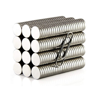 N45 ronde neodymiummagneet met zinkcoating en ISO9001 2004-certificering