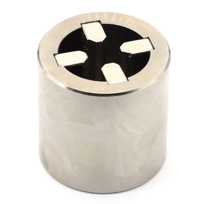 Op maat gemaakte gouden N54 samengestelde zeldzame aardmagneet Sterke Gaussmagneet 8700Gs Magneetkern