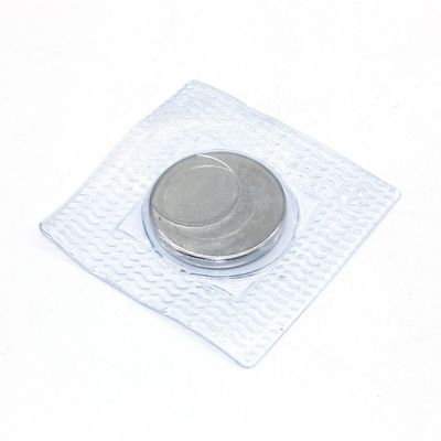 Stalen magneet PVC-materiaal Magneetknop N52 Krachtige ronde zeldzame aardmagneet Neodymiummagneet