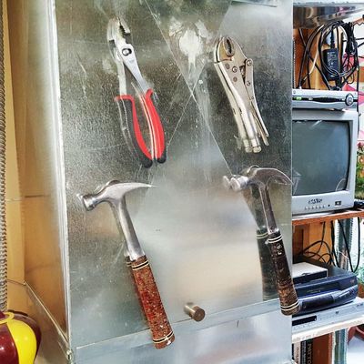 Ronde schijfmagneet gemaakt met een permanente NiCuNi-coating op 3M zelfklevend magnetisch plaatje